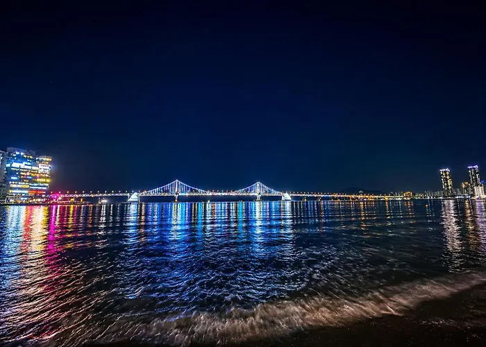 Gwangan Bridge Fantastic View 하우스 #무료주차 Busan