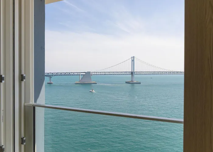 Gwangan Bridge Fantastic View 하우스 #무료주차 Busan